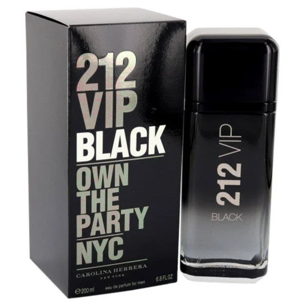 Carolina Herrera 212 VIP Black Men's Eau De Perfume Spray - 6.8 fl oz bottle