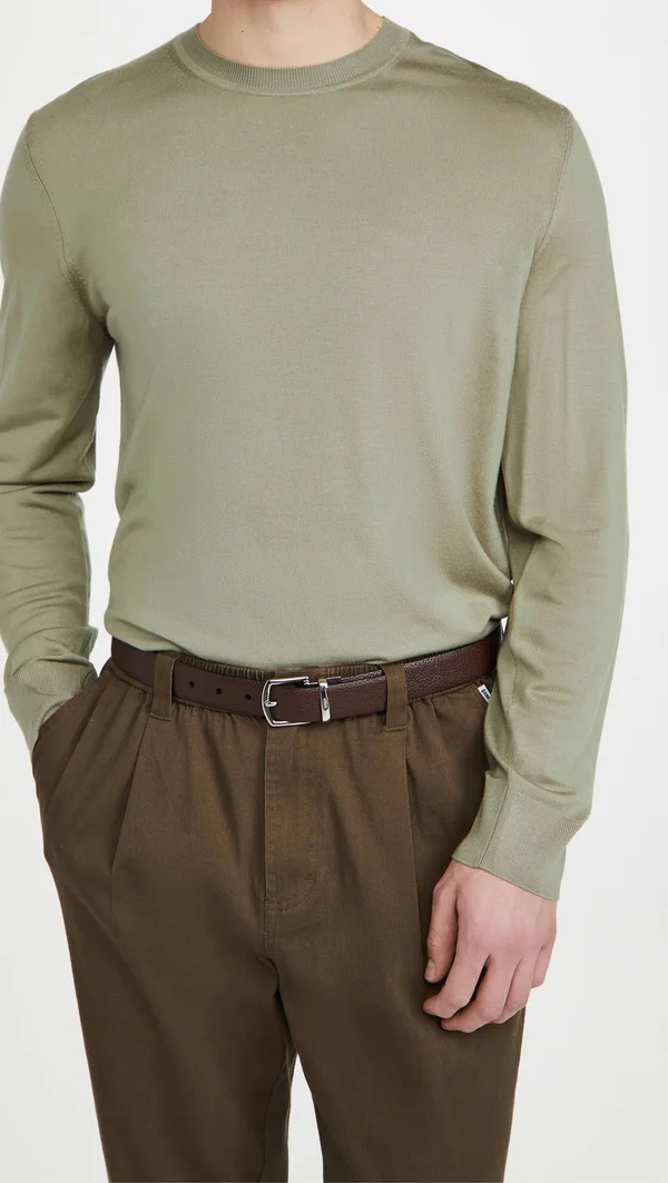 Theory Regal Crewneck Wool Sweater