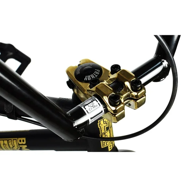 ZF Bikes FBAPBKGD Pro 20x22/10x22 Black Thunder Steel Fat BMX Bike