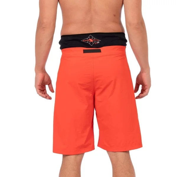 Level Six Men's Pro Guide Neoprene Lined Short - 38 - Blaze Red