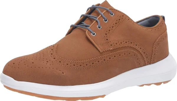 FootJoy Flex LE1 Spikeless Golf Shoes - Tan 10 Wide