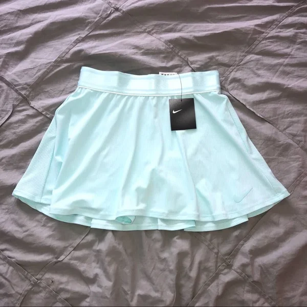 Nike Women's Court Dri-Fit Tennis Skirt - XS, Blue