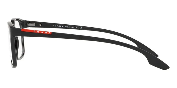Prada Linea Rossa PS01LV Eyeglasses - Black (1AB1O1)