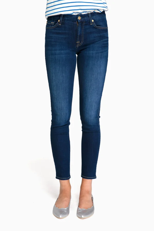 7 for All Mankind B(Air) Ankle Skinny in Duchess, Duchess, 26