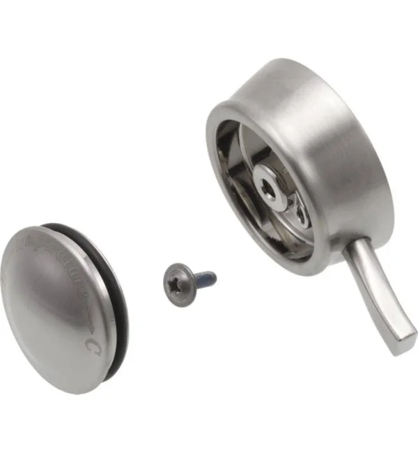 Delta RP52585SP Dryden Temperature Knob - Cover & Screw in SpotShield Stainless