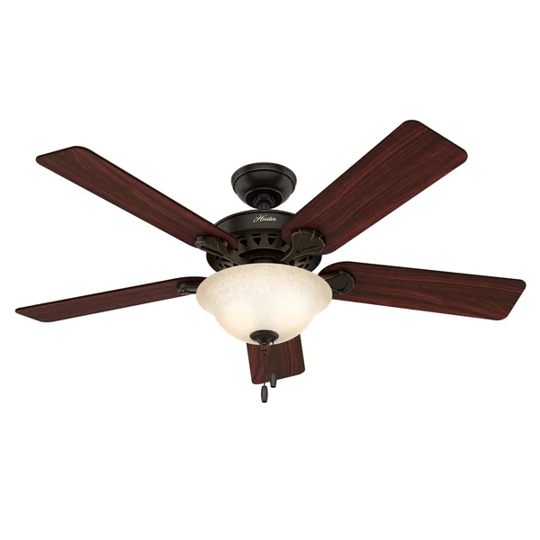 Hunter Waldon 52x22 Indoor LED Ceiling Fan - Onyx Bengal - 53159