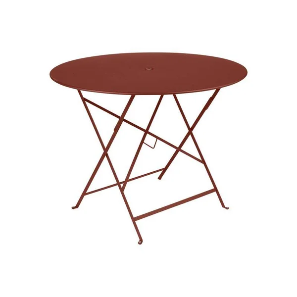 Fermob - Bistro Folding Table - Round, Ø 96 cm, Cotton White