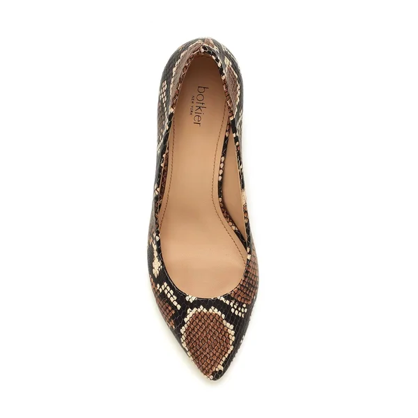 Botkier Stella Pump, Size 6 - Natural Embossed Snake at Nordstrom Rack