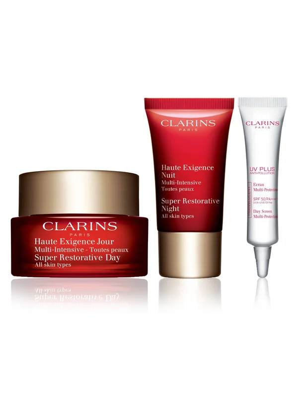Clarins/super Restorative 24/7 Trio Set