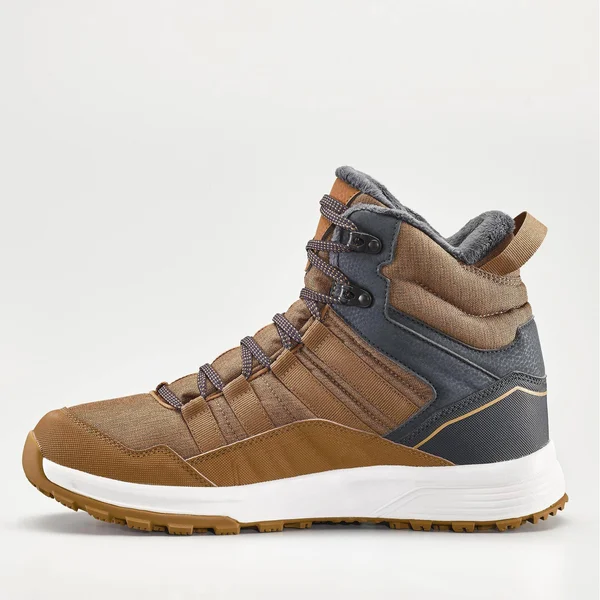 Quechua Men's Sh100 X-Warm, Waterproof Mid Hiking Boots in Carbon Gray, Size 12