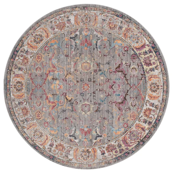 Safavieh 7& x 7& Square Bristol BTL362A Grey - Light Grey Rug