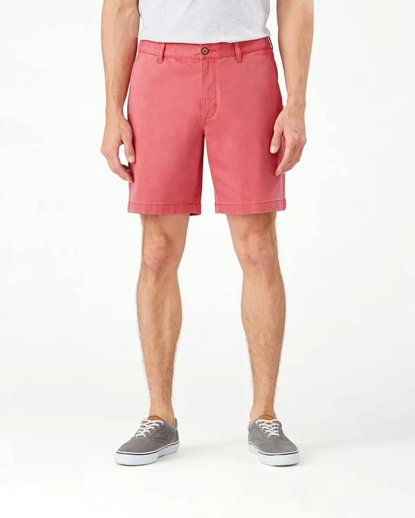 Tommy Bahama Men's Boracay 8-Inch Chino Shorts - Wild Geranium - Size 29