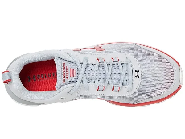 Under Armour Men's Charged Assert 8 Marble Running Shoes - Gray, 10