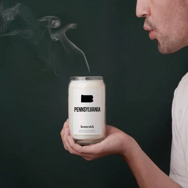 Homesick Scented Candle, Pennsylvania
