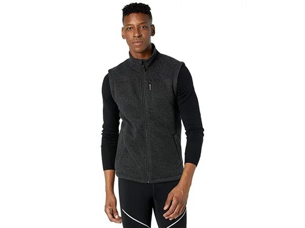 Smartwool Hudson Trail Fleece Vest - Men's Dark Charcoal - M