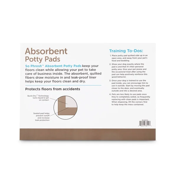 So Phresh Essential Potty Pads, Count of 300, 300 ct