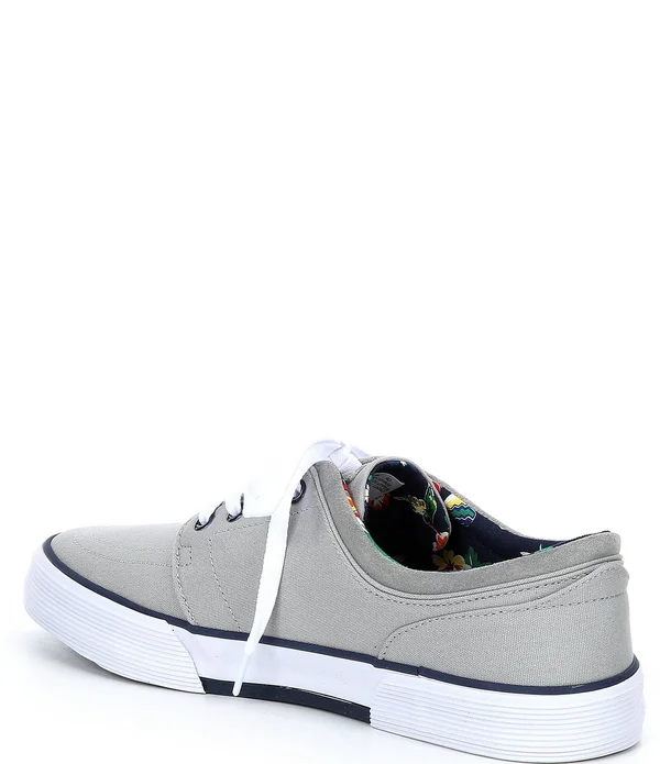 Polo Ralph Lauren Men's Faxon Low Top Sneakers - Soft Grey/Newport