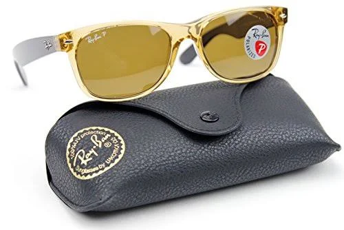 Ray-ban Rb2132 Honey Frame, Crystal Brown Polarized Lenses Wayfarer