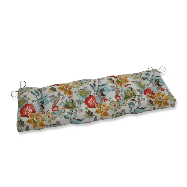 Pillow Perfect - Alatriste Ivory 60x22 Blown Bench