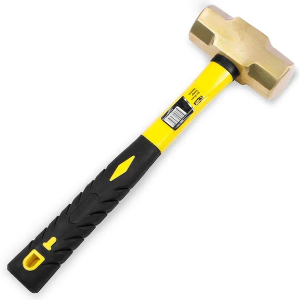 Stark 3 lb Brass Sledge Hammer with Comfortable Grip