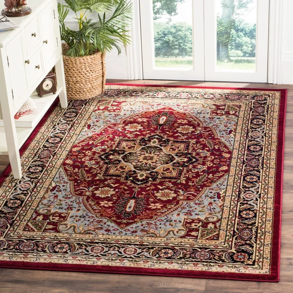 Safavieh Lyndhurst LNH330R 3&3x22 x 5&3x22 Ivory - Rust Area Rug