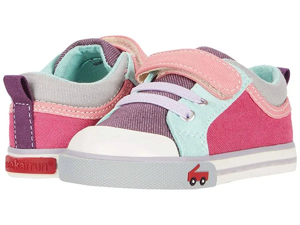 See Kai Run - Kristin Sneakers for Kids, Purple/Berry, 8 M Toddler