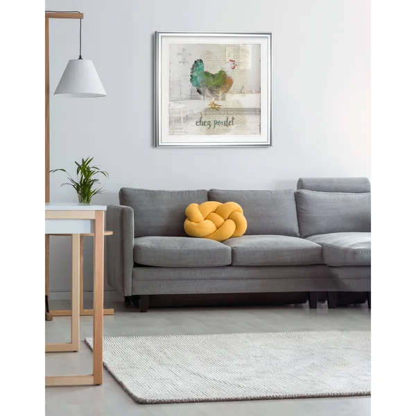 Snowman -Framed Giclee Print - 38 x 38