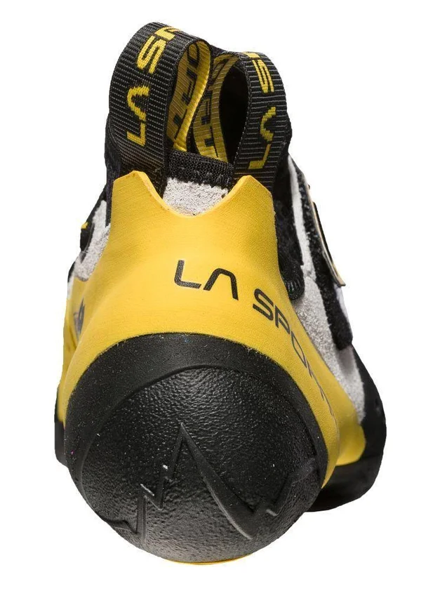 La Sportiva Solution Climbing Shoe, White/Yellow, 39