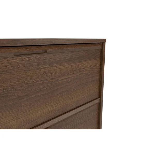 Quarters & Craft Raleigh Collection Home Office Lateral Filing Cabinet, in Vintage Walnut (QCLATMMW)