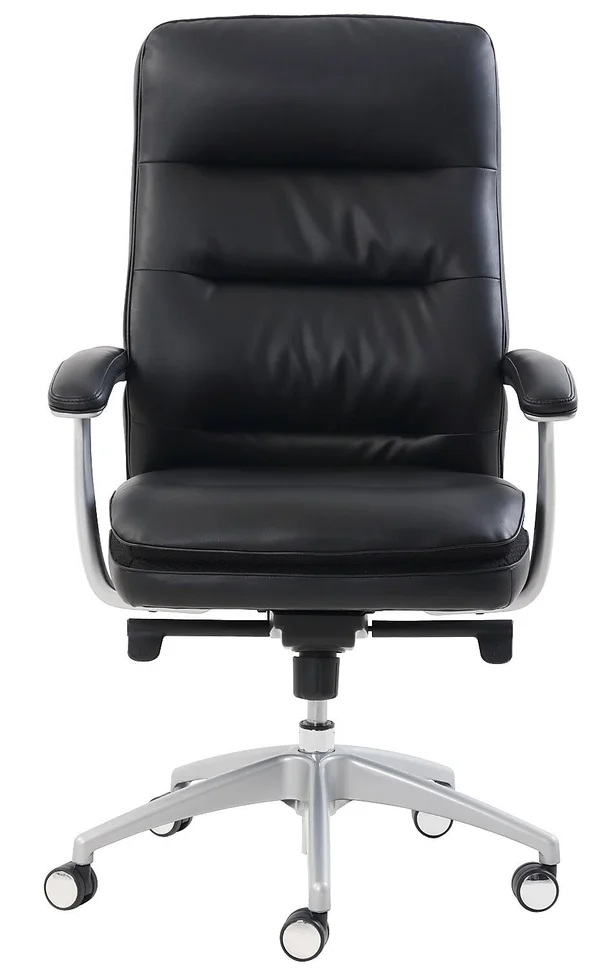 Beautyrest Platinum Sofil Bonded Leather Executive Chair - Black (49404B)