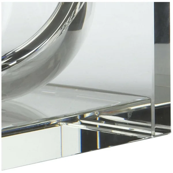 Crystal Sphere Bookends 2pc Set