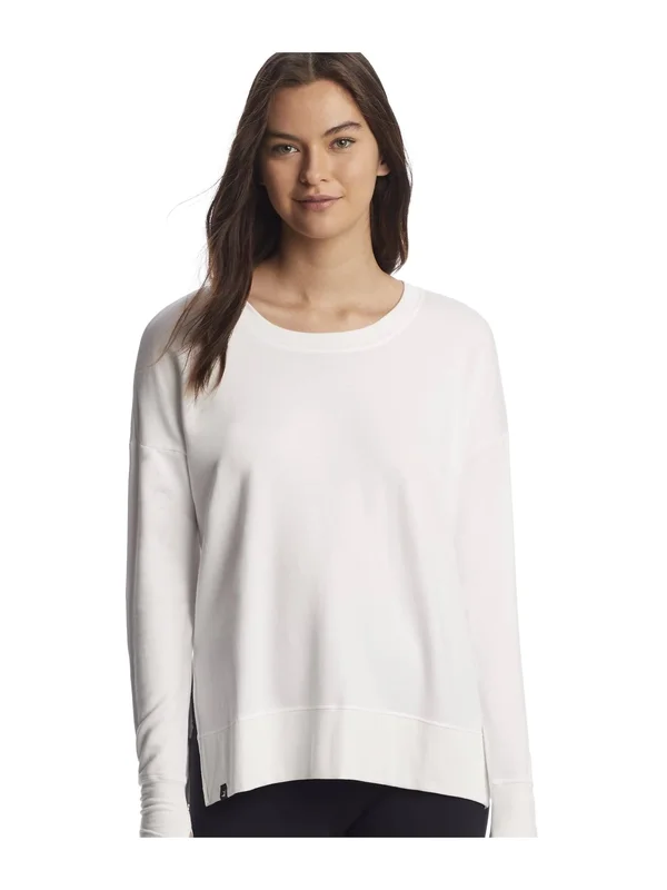 Glyder Lounge Long Sleeve: White - M, White