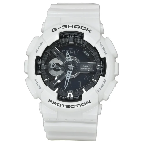 Casio Men's G-Shock GA110GW-7A White Resin Quartz Sport Watch