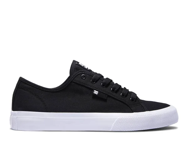 Men's DC Manual Skate Shoes in Black/White Size 7.5 Medium