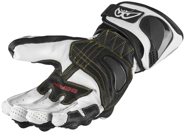 Berik Thunar Evo Motorcycle Gloves - black-white, Size 2XL