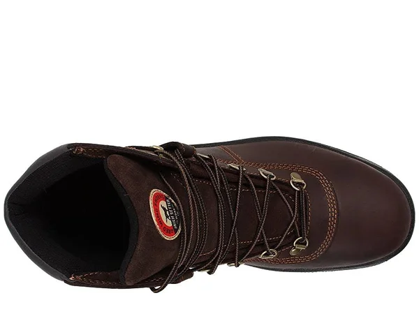 Irish Setter Ely 6x22 Work Boots Leather Brown Men's
