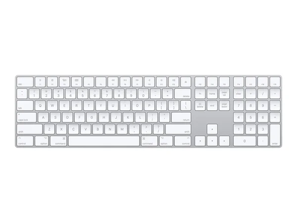 Apple MQ052LL/A Magic Keyboard with Numeric Keypad - US English - Silver/White