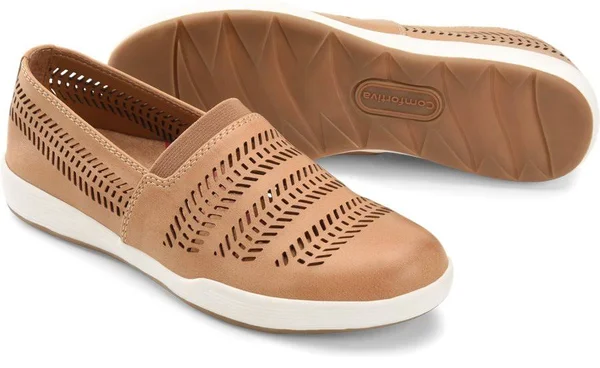 Comfortiva Loring Women's Slip on - Caramel Size 8.5