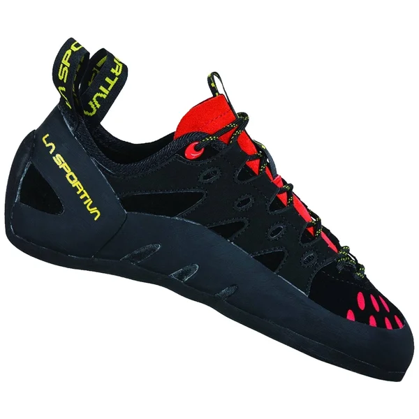 La Sportiva Tarantulace Climbing Shoes - Men's Black/Poppy - 41