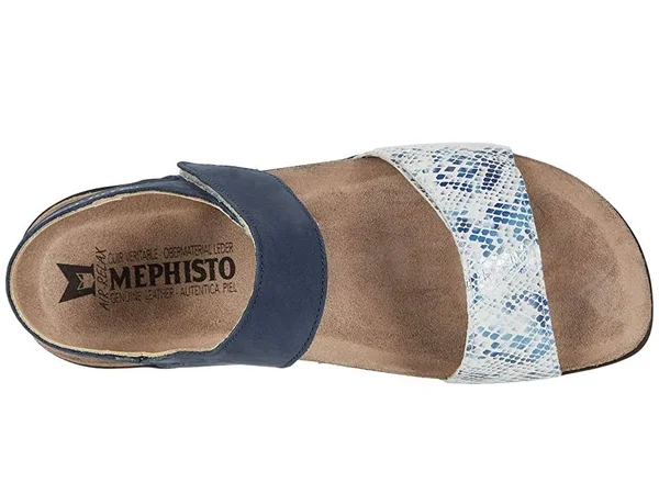 Mephisto Women's Agave, Size: 7, Jeans Blue/Boa Bucksoft Nubuck