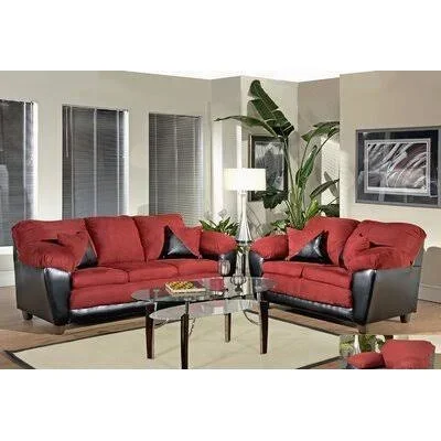 Wednesbury 67x22 Pillow Top Arm Loveseat Ebern Designs Upholstery Color: Bulldozer Java/San Marino Chocolate