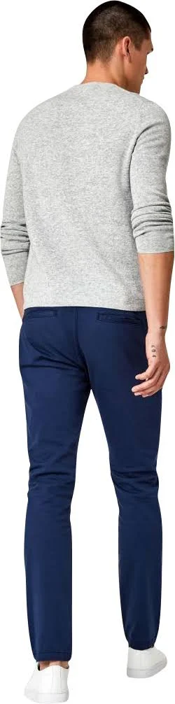 Mavi Men's Johnny Slim Chino in Marine Blue Twill, Men's Pants
