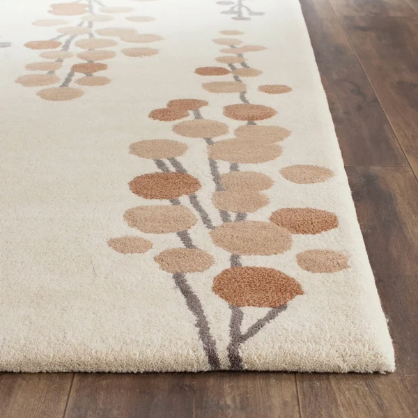 Safavieh Soho SOH338B Area Rug Beige/Orange 6& x 6& Square