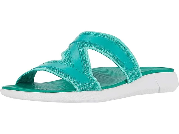 Hush Puppies Women's Willa Knit Slide, Size: 8, Deep Green Knit
