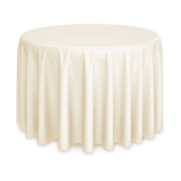 Lann&s Linens - 10 Premium 120x22 Round Tablecloths for Wedding, Banquet, Restaurant - Polyester Fabric Table Cloths - Ivory