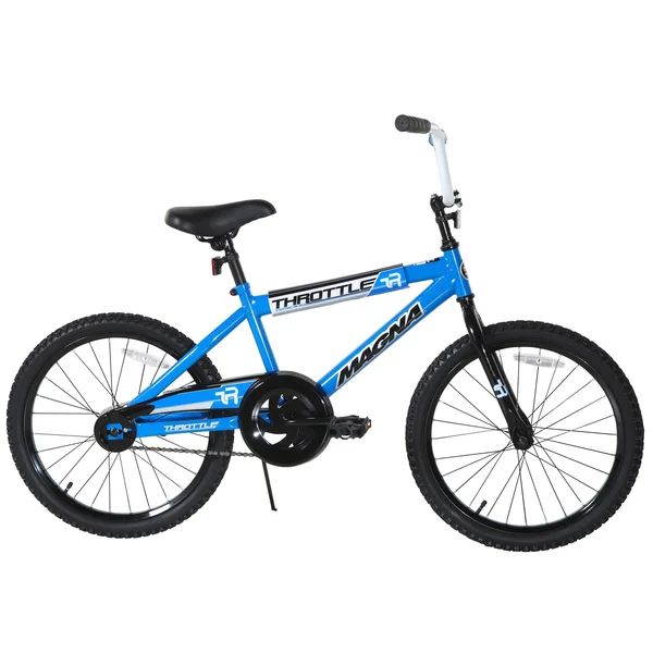 Magna Throttle 20x22 Bike - Blue - for Ages 6-10