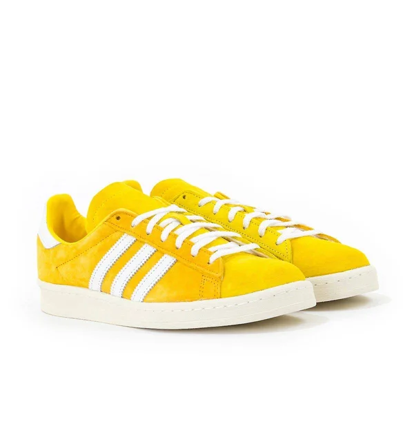 Adidas Campus 80s Trainers - Gold - White & Yellow 8 (EU 42, US 8.5)