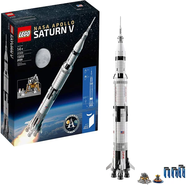 Lego Ideas Nasa Apollo Saturn V 21309 Building Kit New