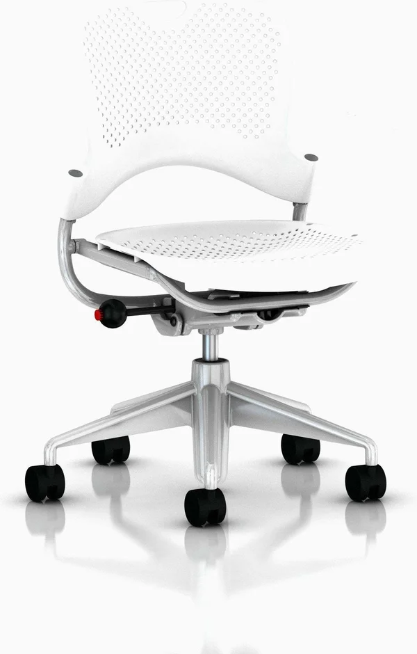 Caper Multipurpose Chair - White by Herman Miller
