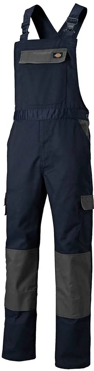 Dickies Everyday Bib and Brace White 30x22